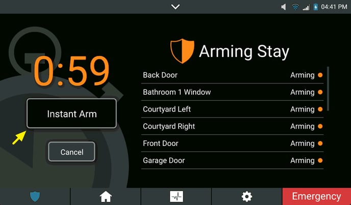 Arm Stay not Silent