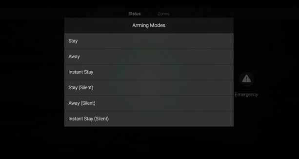 Arming Options
