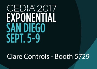 Clare Controls - CEDIA 2017