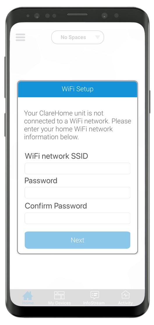 ClareHome 6.1 Update Wi-Fi