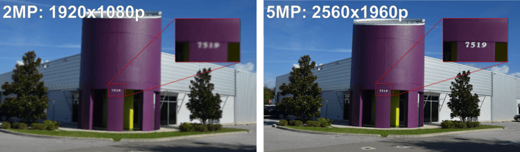 Camera Resolution Comparison (Clare Office)