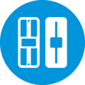 Wedge and Spacer Icon