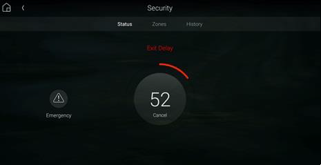 Exit Delay Countdown