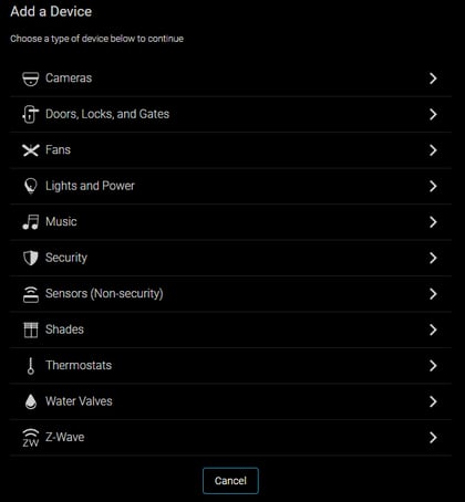 Adding Devices