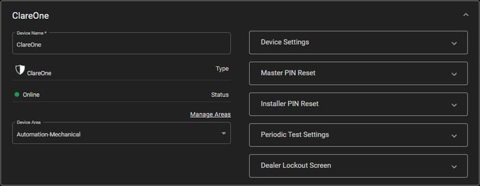 ClareOne Settings-1