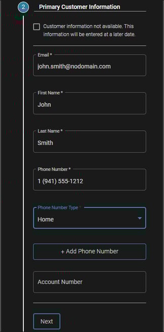 Create New Account 2