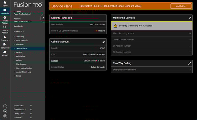 Service Plans 1