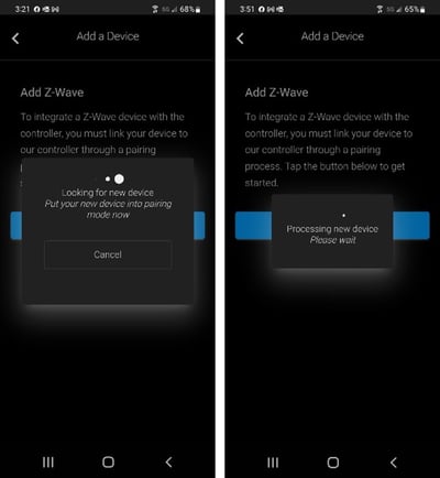 Adding Z-Wave Devices 6