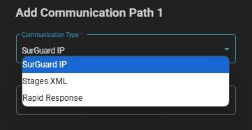 Select Comm Type