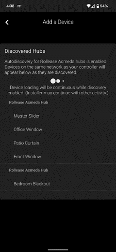Discovering Hub App
