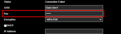 Impostazione della fotocamera WiFi Passaggio 4