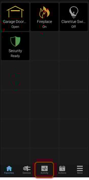 tap activity