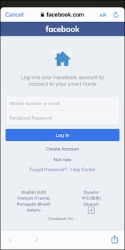 facebook account