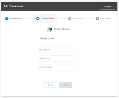 Add account 2