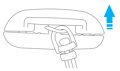 Keyfob - split - arrow
