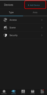 tap add device