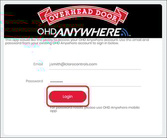 login - web