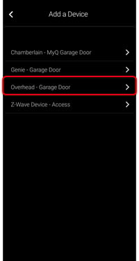 select overhead - app