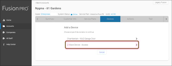device - device type