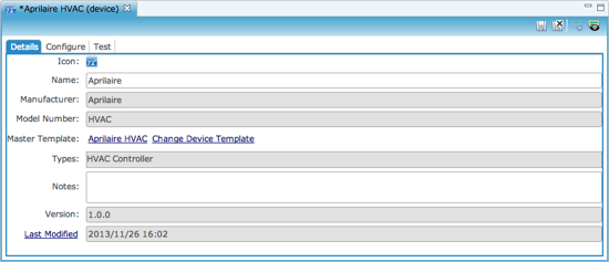 Details tab (parent)