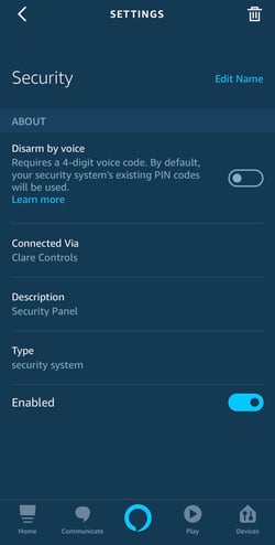 2 - security settings