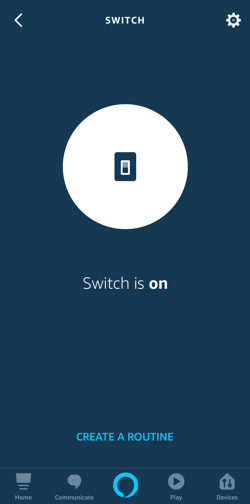 switch on