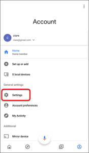 2- user settings