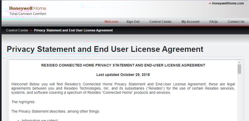 eula - popup