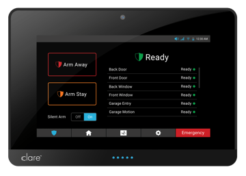ClareONE panel security ready