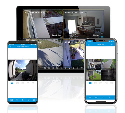 ClareVision Plus App User Interface