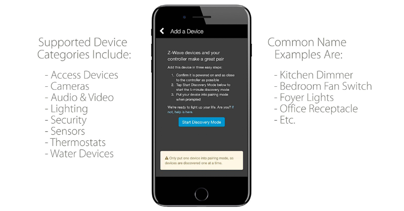 Adding Devices Using The ClareHome App