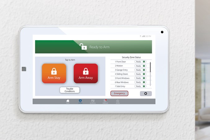 ClareHome Security Touchpanel