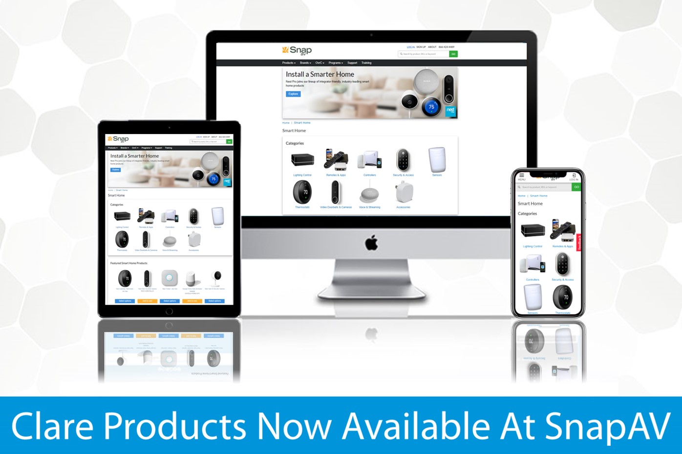 Clare Products Available to Purchase Through SnapAV