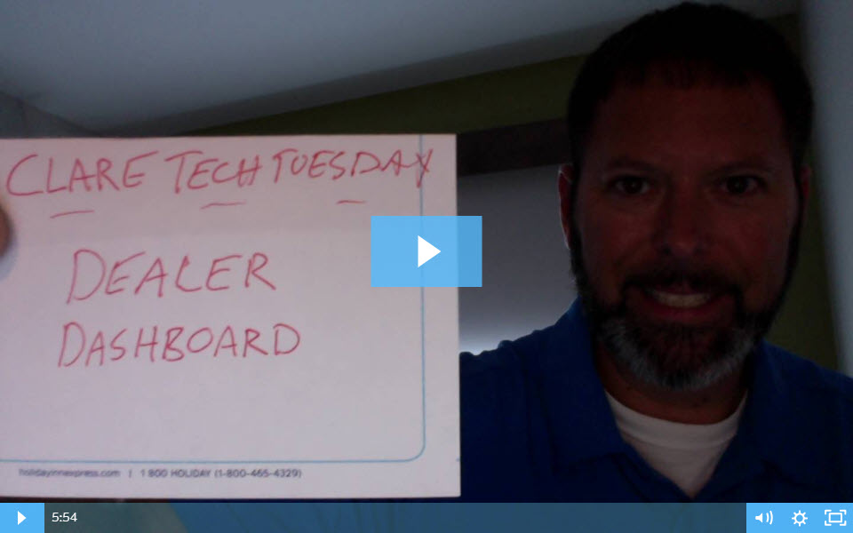 Clare Tech Tuesday: The Dealer Dashboard