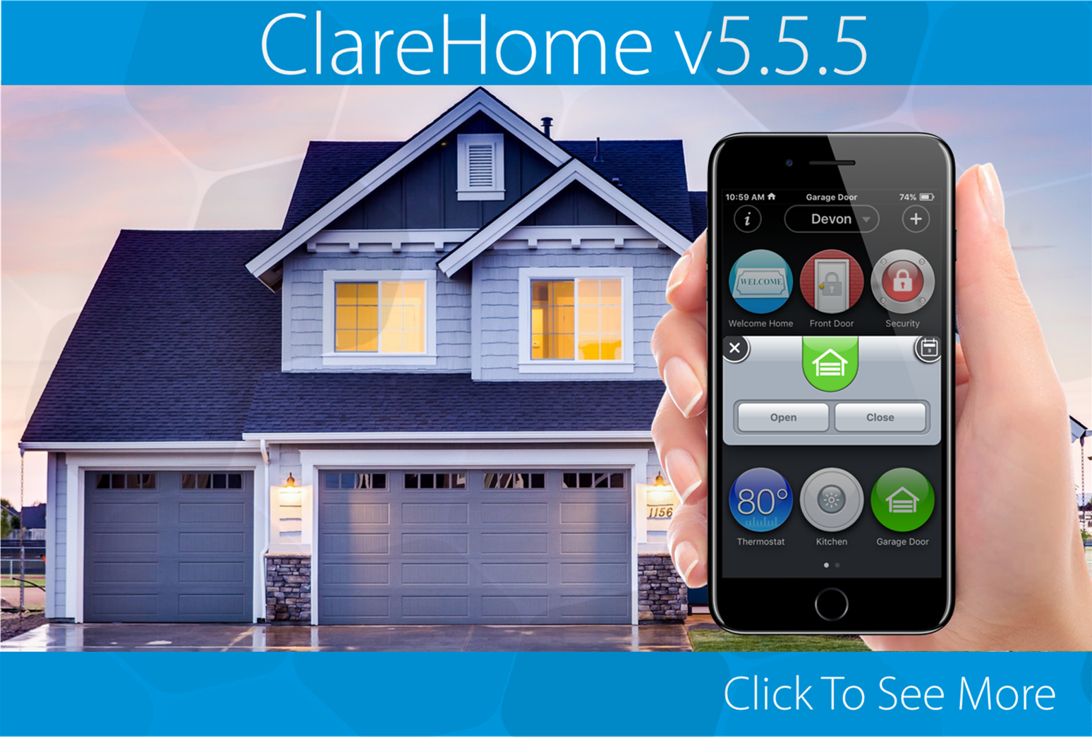 Announcing ClareHome v5.5.5