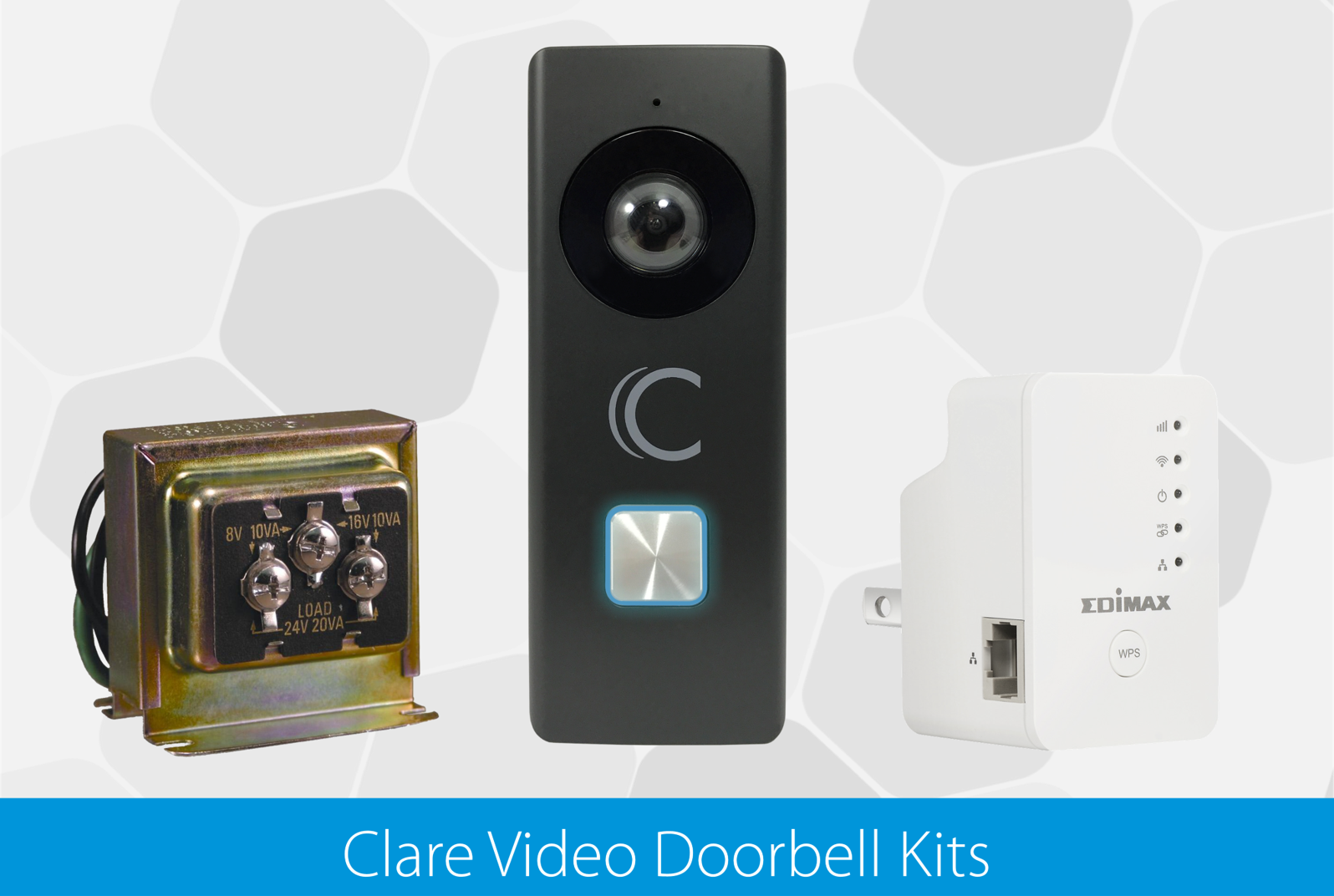 Announcing the Clare Video Doorbell Kits