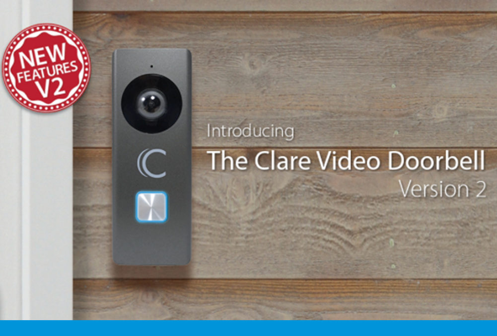 Announcing the Clare Video Doorbell - Version 2