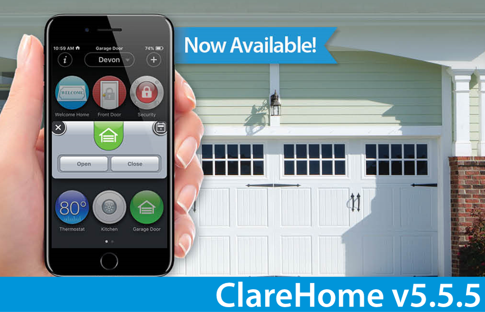 Update New Myq Garage Door Control