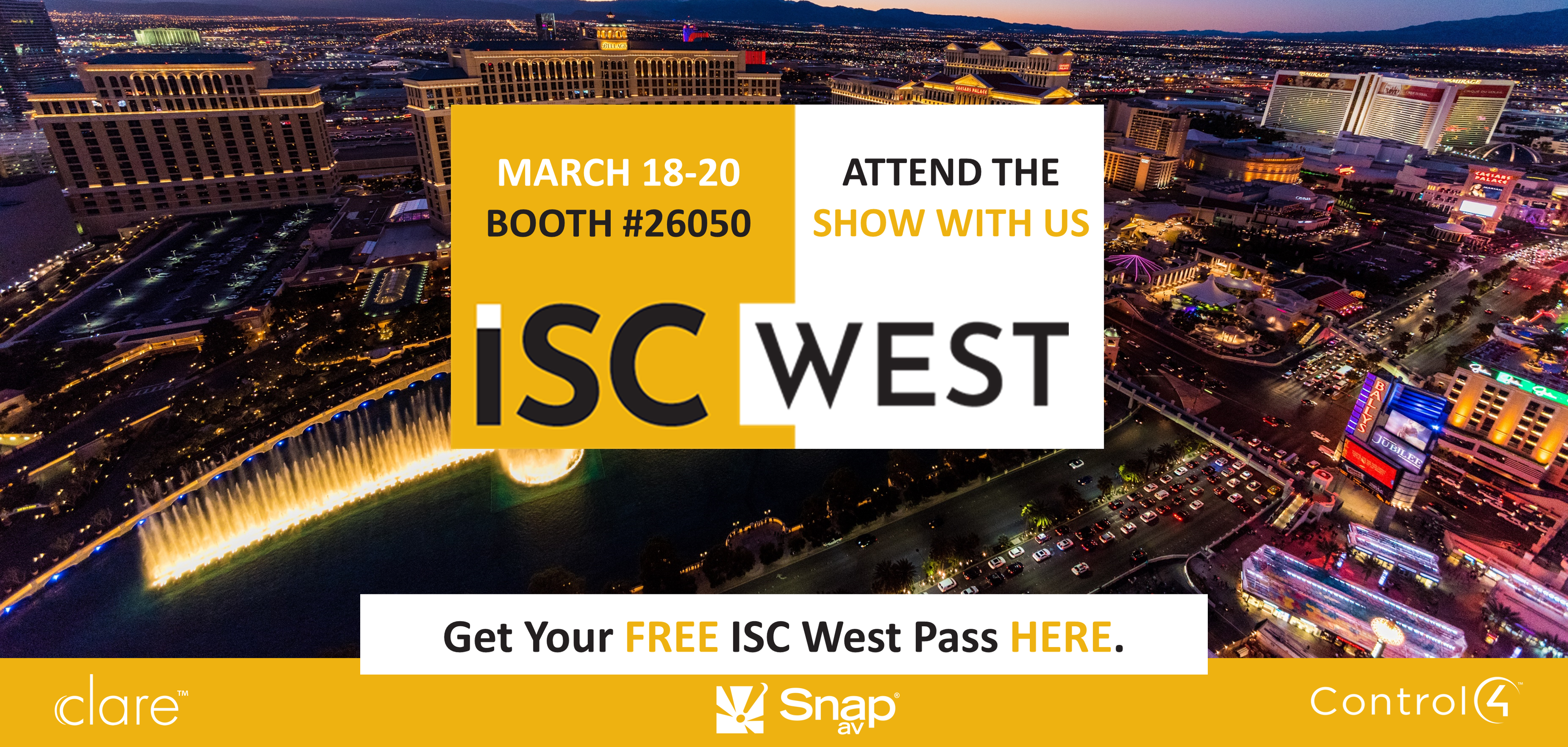 We're heading to ISC West and You're Invited!