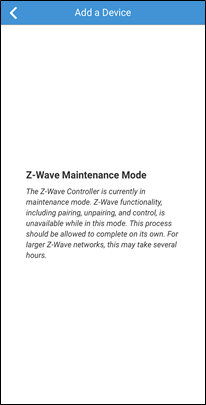 maintenance message