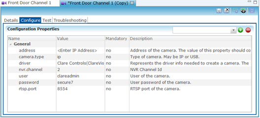 Fusion - configure tab