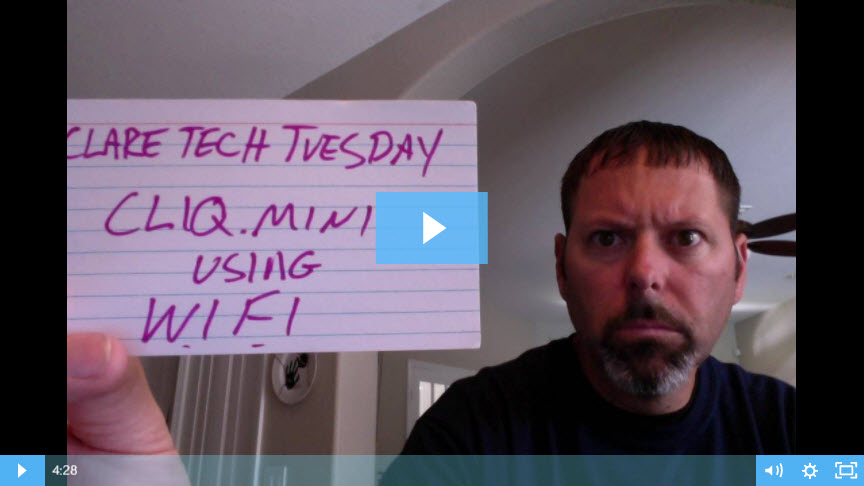 Clare Tech Tuesday: Streamlined CLIQ.mini Set Up Process